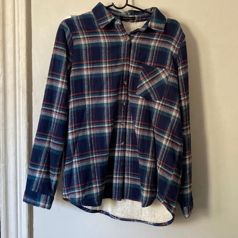 Sherpa Flannel Button down